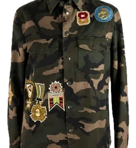 Stand Collar Long Coat
